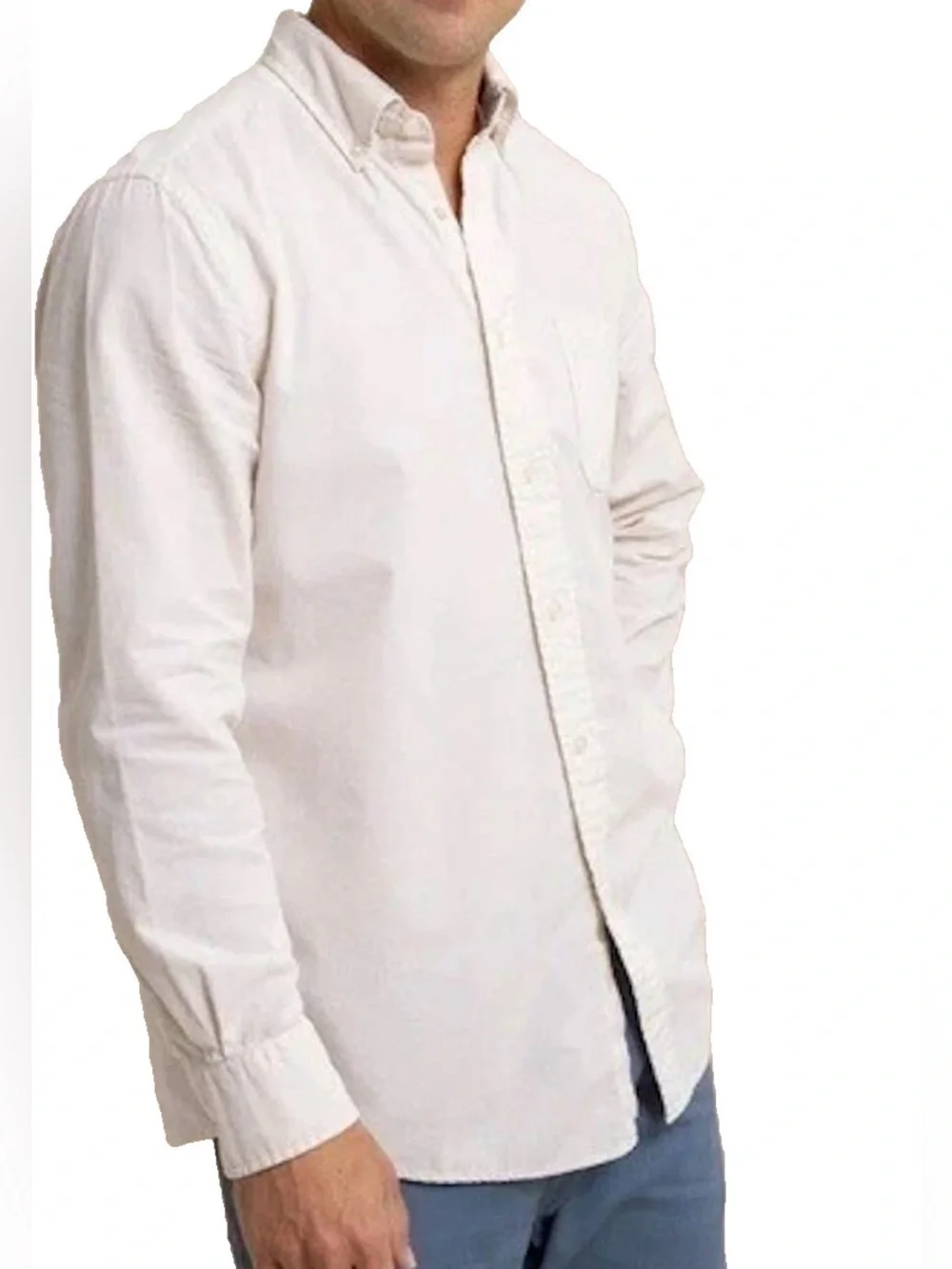 NEW Mens Size XL Southern Tide Bedford Cord Long Sleeve Sport Shirt Oatmeal $128